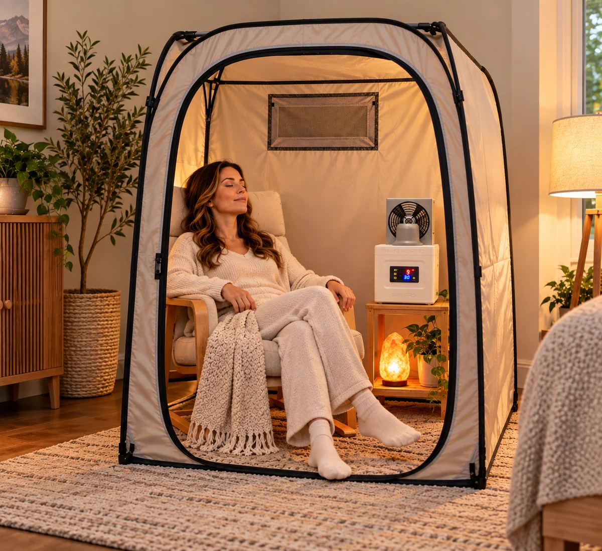 HaloTherapyPRO® Mini + Pop-Up Halotherapy Tent Bundle product image 4